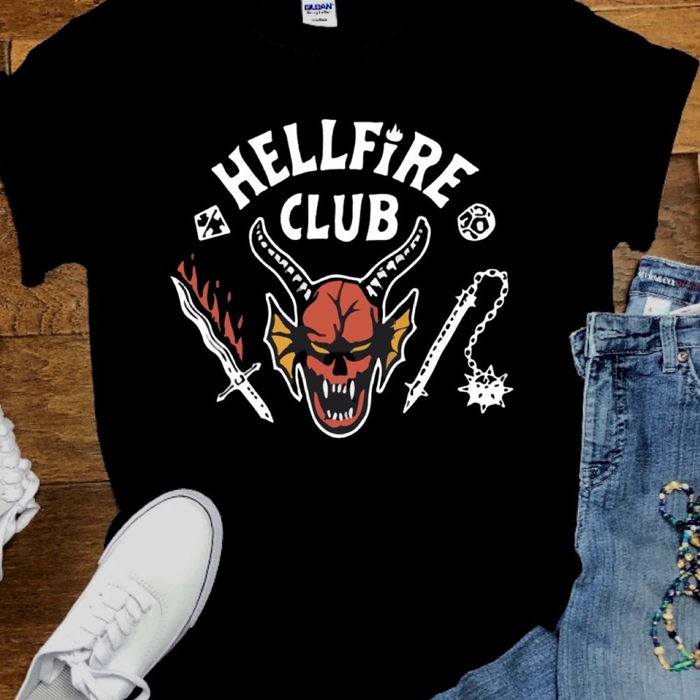 Stranger Things Hellfire Shirt